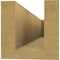 Ekena Millwork 4in. W x 4in. H x 20in. L Block Woodgrain TimberThane Rafter Tail, Primed Tan RFTUR04X04X20BLKRCPR - alternate 6